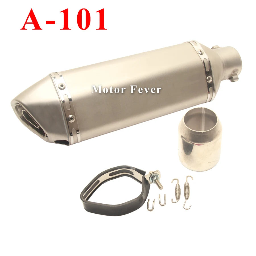 Motorcycle Exhaust Pipe DB killer Escape Muffler for Z250 Z750 Z800 Z900 R1 R3 R6 CBR500 CBR300 CB400 ER6N ZX10R Z1000 Akrapovic