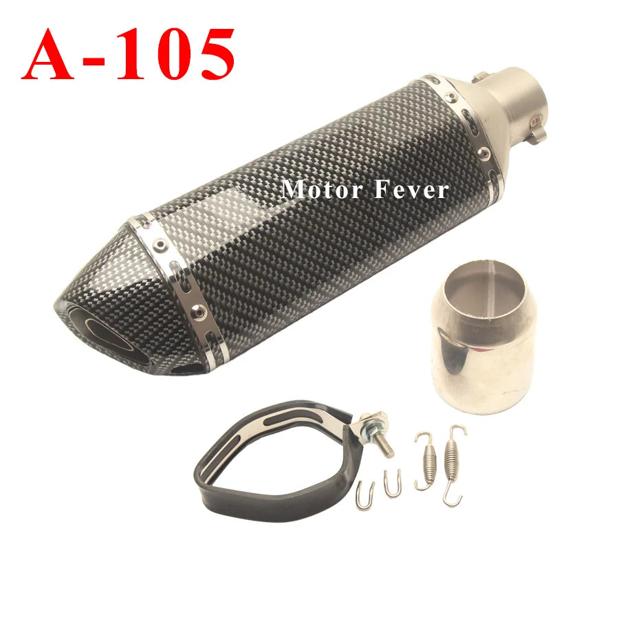 Motorcycle Exhaust Pipe DB killer Escape Muffler for Z250 Z750 Z800 Z900 R1 R3 R6 CBR500 CBR300 CB400 ER6N ZX10R Z1000 Akrapovic