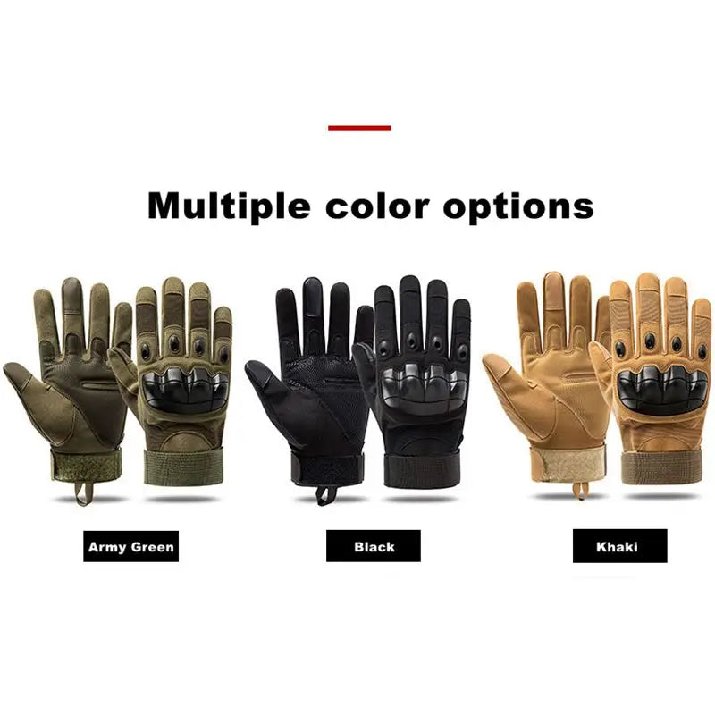 Camping and Hiking rock climbing Tactical Gloves Touch Design Fitness Protection Sports Hunting Full Finger Motorcycle Gloves