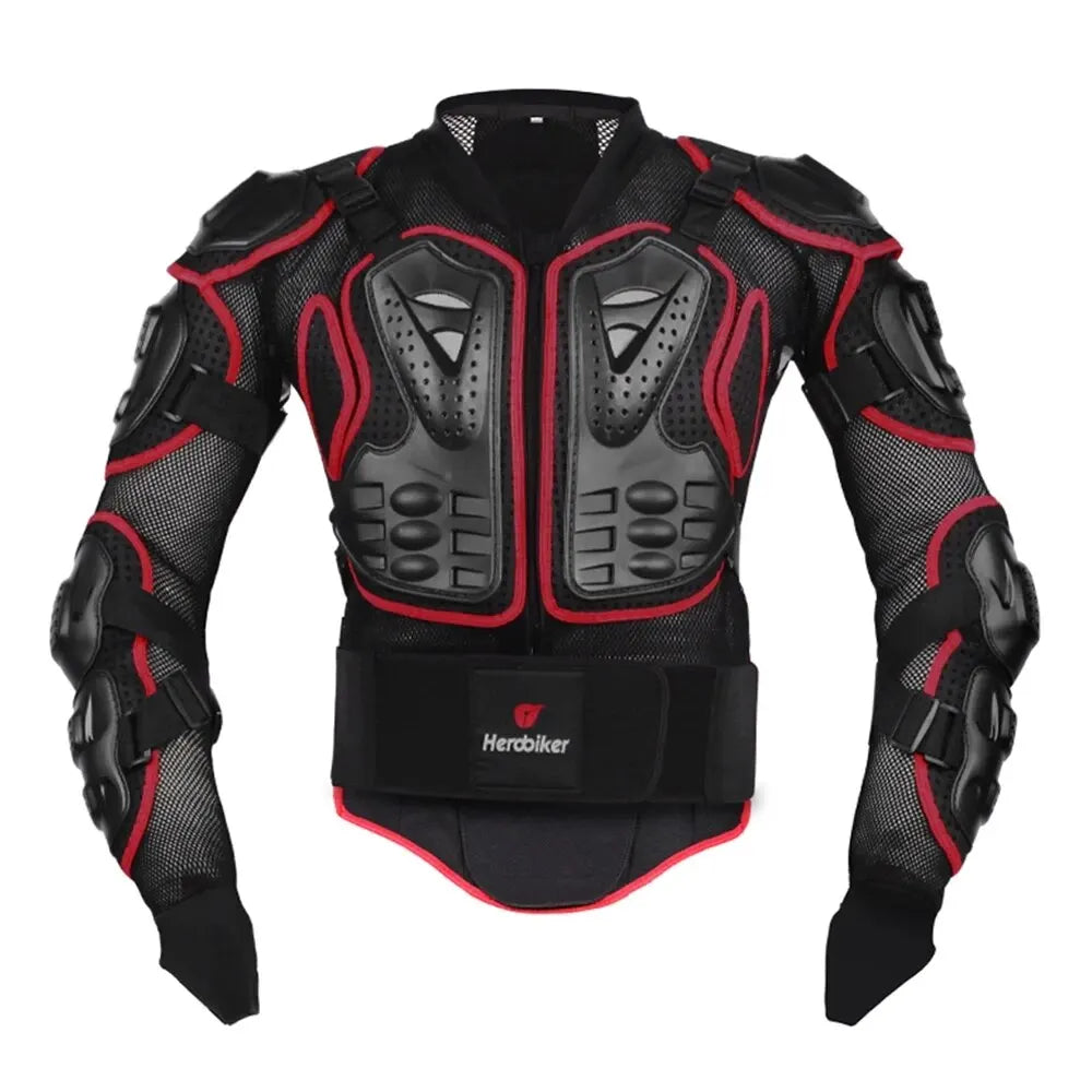 Motocross Jacket Men Body Armor Motorcycle Armor Wear-Resistant Anti-Drop Bicycle Racing Jacket Riding Motorbike Moto Protection