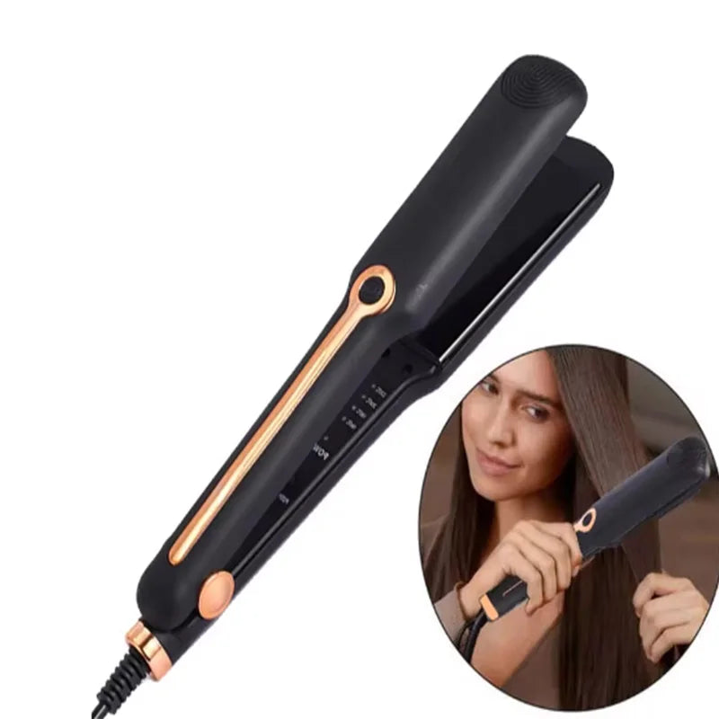 Professional Flat Iorn Straightener And Curler ceramic High Heat  flat irons home Salon hair styler tools