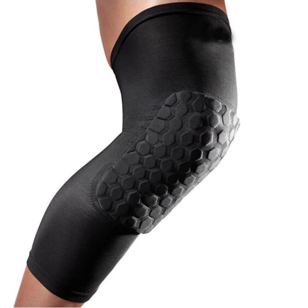 Knee Brace for Running Support Sleeve Sports Protector Bolster Honeycomb Pads Braces Men