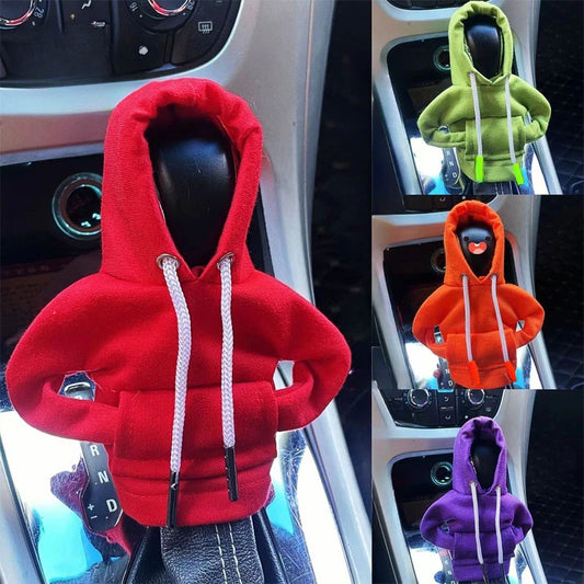 Hoodies Car Gear Shift Cover 1PCS Gearshift Decor Manual Handle Gear Shift AntiSlip Sweatshirt Auto Change Lever Sweater