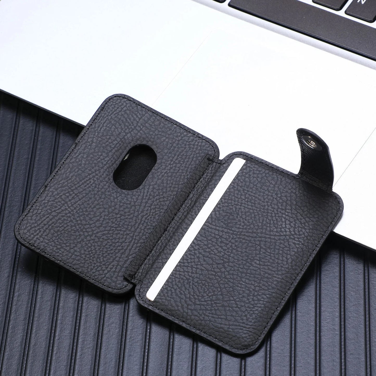 Fashion Phone Card Holder 2 Folded Cell Phone Wallet Sticker Phone Mount Wallets For Women Men