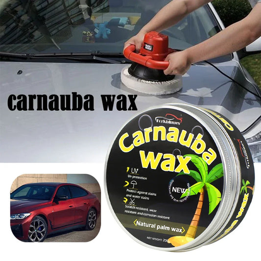 Car Wax Auto Paint Care Carnauba Paste Wax Brazilian Polishing Wax Paste High Gloss Shine Super Hydrophobic Coating Glazing