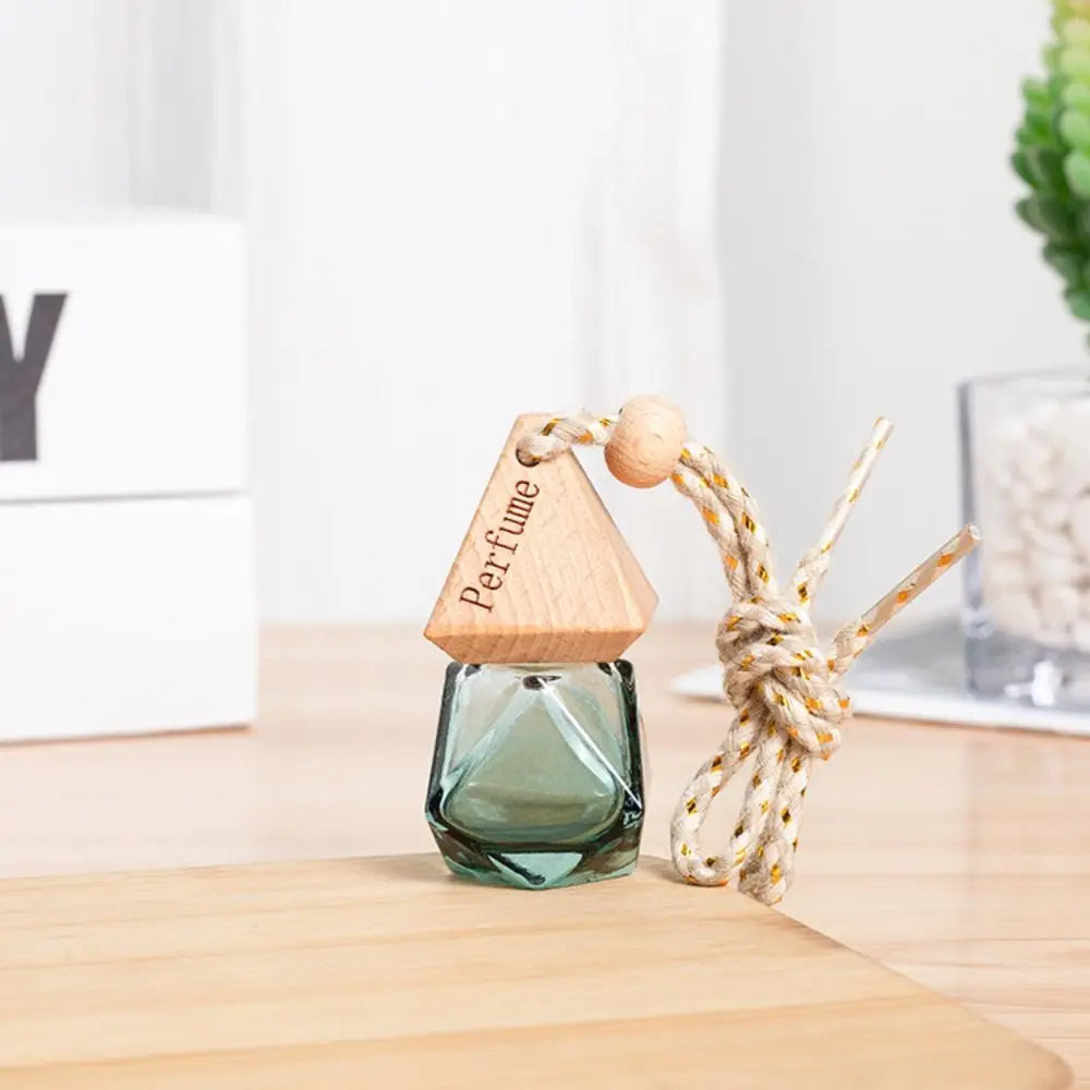 Mini Hanging Car Perfume Bottle 8ml Car Diffuser Bottle Car Air Freshener Bottle Hanging Ornament Car Interior Accessories