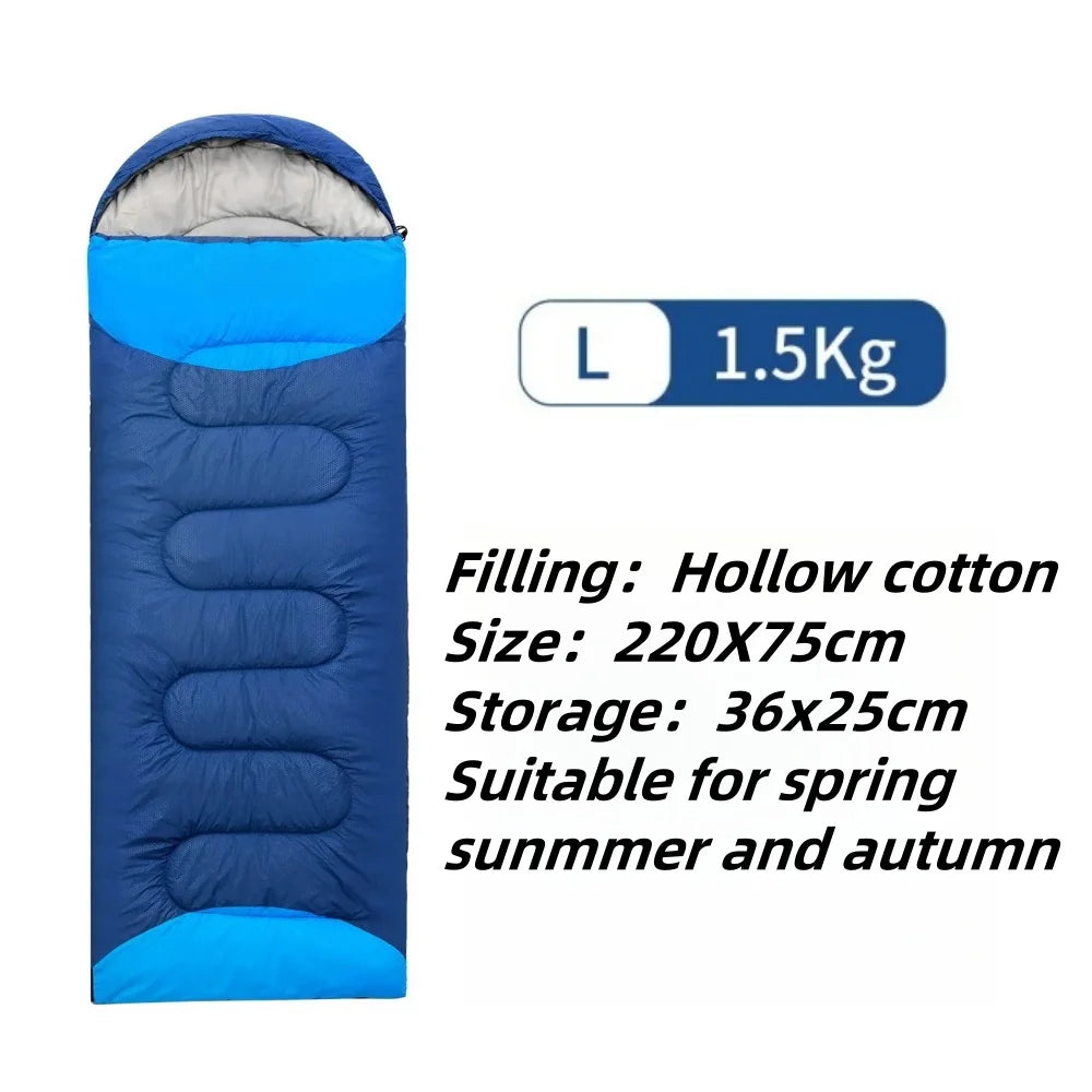 Camping Warm Sleeping Bag Ultralight Waterproof Winter Warm Envelope Backpacking Sleeping Bags for Outdoor Traveling Hiking