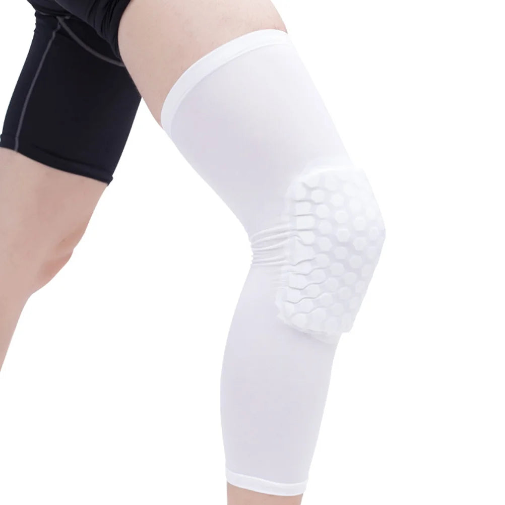 Knee Brace for Running Support Sleeve Sports Protector Bolster Honeycomb Pads Braces Men