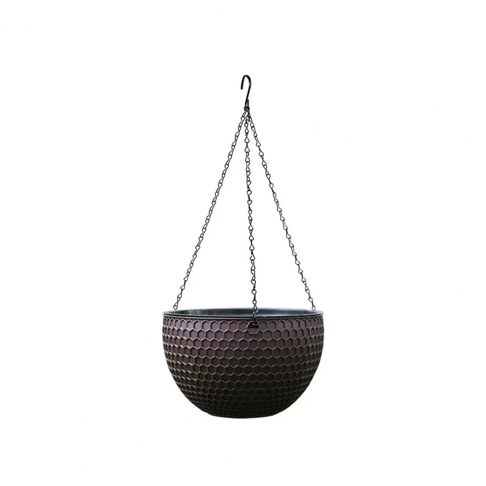 Practical Plant Hanger Portable Imitation Honeycomb Strong Load-bearing Imitation Honeycomb Hanging Flower Basket