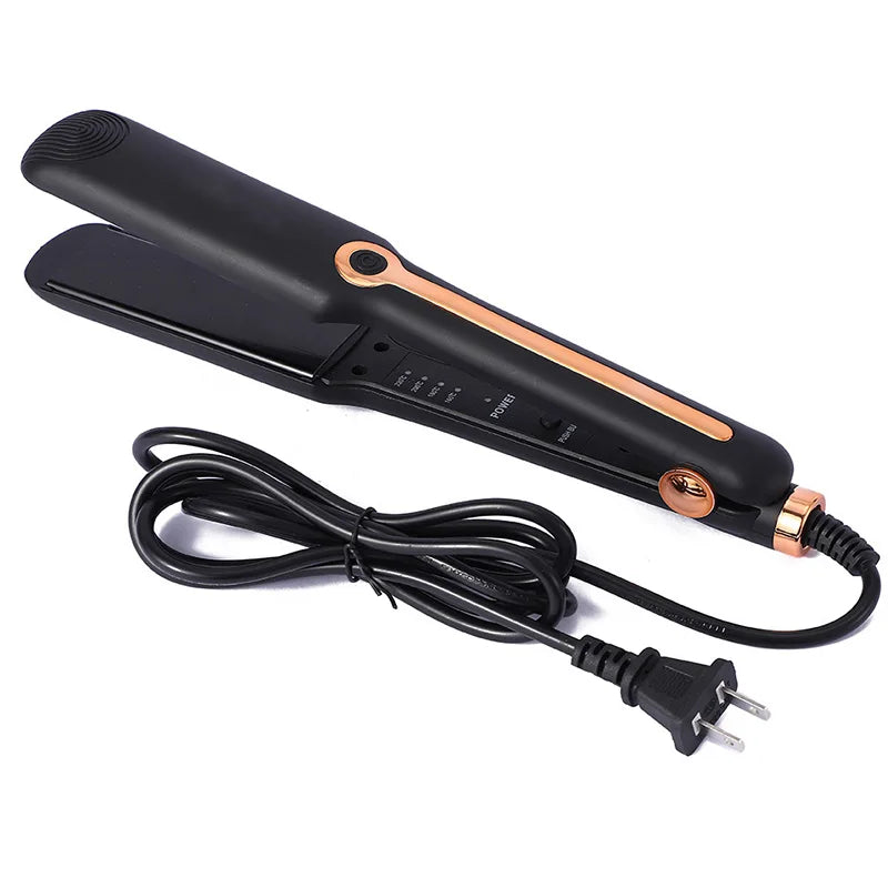 Professional Flat Iorn Straightener And Curler ceramic High Heat  flat irons home Salon hair styler tools