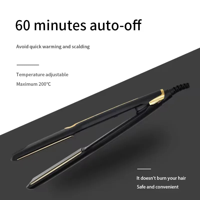 Professional Flat Iorn Straightener And Curler ceramic High Heat  flat irons home Salon hair styler tools